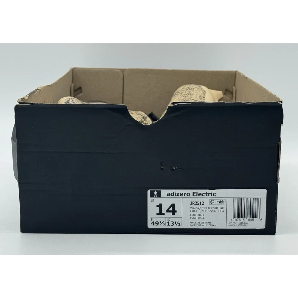 Adidas Adizero Electric 2 7v7 Death Adder‎ Size 14 JR2512